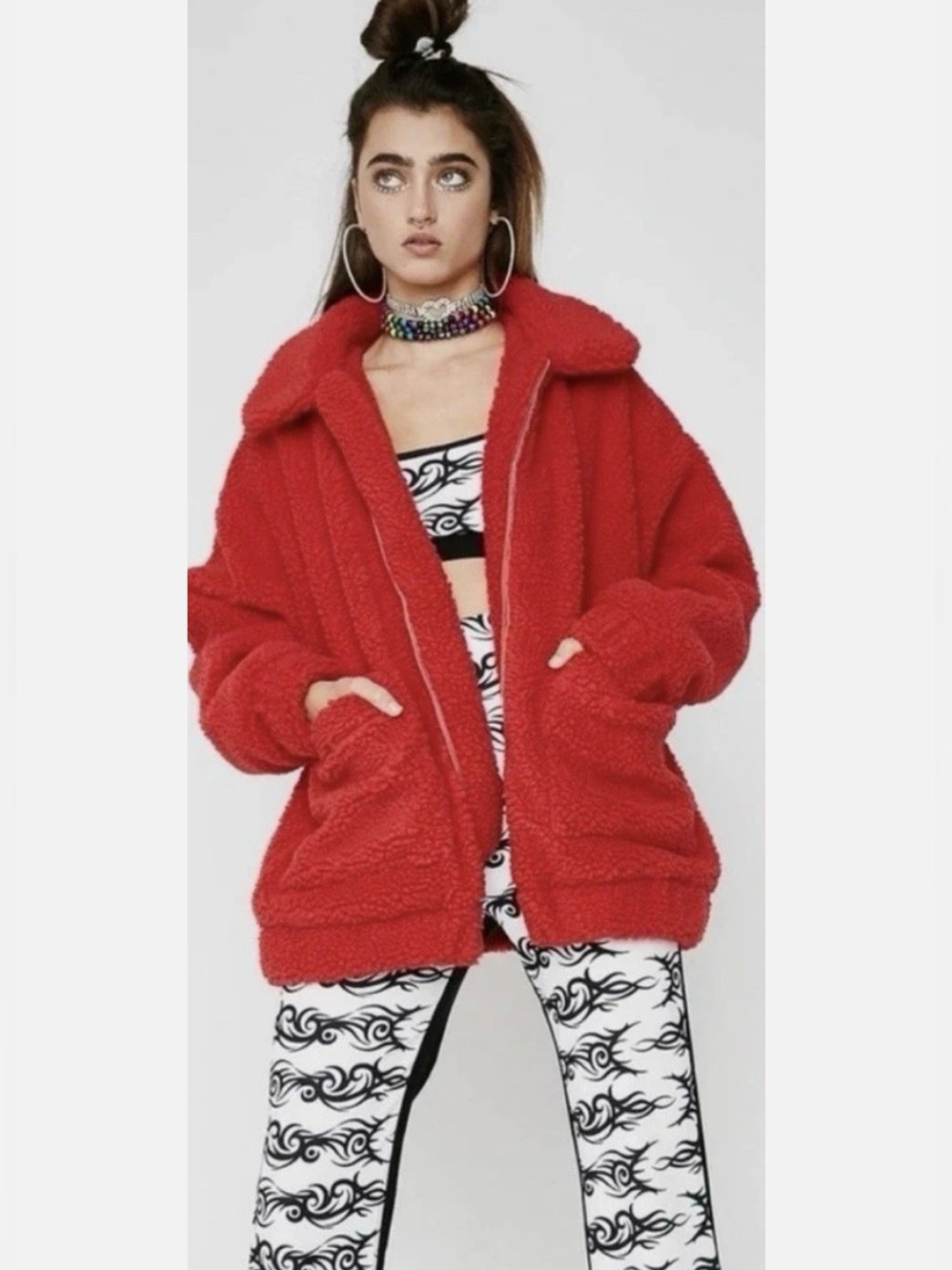 I.AM.GIA. Pixie Coat Red